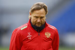 В РФС ответили на вопрос<br> о сроке нового контракта Карпина <br>в сборной России