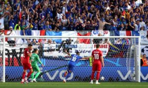 Франция — Польша 1:1. Суперзвезды обменялись <br> голами с пенальти