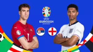 ⚽ Смогут ли сербы отобрать очки у англичан и претендовать <br>на второе место в группе? <br>Прогноз и анонс на матч ЧЕ-2024<br> Сербия — Англия<br> на 16 июня