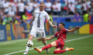 Евро 2024. Словения - Сербия 1:1. Вырвали ничью<br> на последней секунде