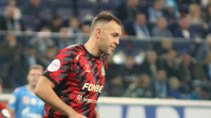 «Акрон» сыграл вничью с «Химками», Дзюба забил гол