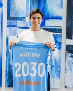 «Зенит» объявил о продлении контракта с Мантуаном до 2030 года