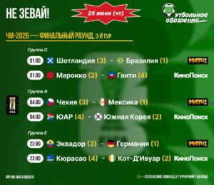📺 Не зевай!