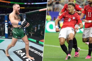 Игрок Египта Ашур отпраздновал гол на ЧМ походкой легенды UFC Конора Макгрегора