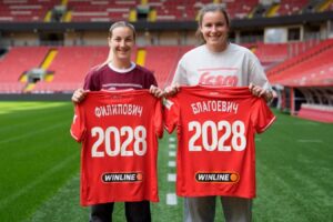ЖФК «Спартак» продлил контракт с сербскими футболистками Благоевич и Филипович