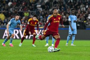 «Рома» разгромила «Слован» в Лиге чемпионов