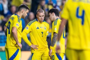 Сборная Украины уступила Венгрии в Лиге наций